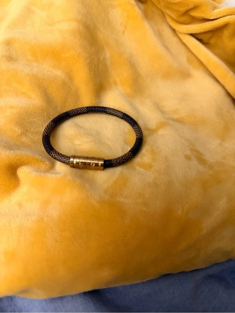 Louis Vuitton Theda Multicolor Monogram Leather Bracelet